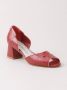 Sarah Chofakian lederen pumps Rood - Thumbnail 2