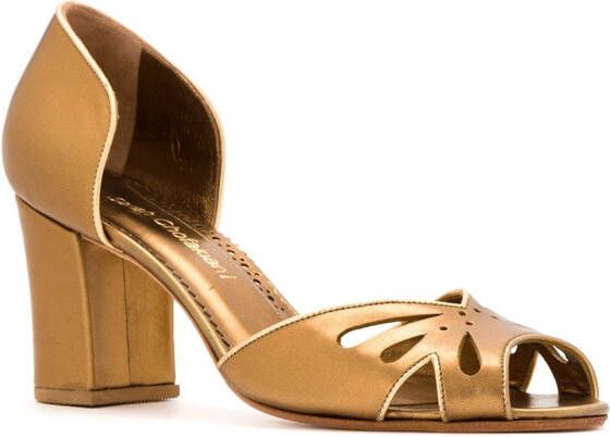 Sarah Chofakian leather pumps Veelkleurig