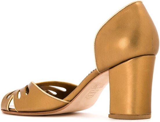 Sarah Chofakian leather pumps Veelkleurig