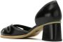 Sarah Chofakian lederen pumps Zwart - Thumbnail 3