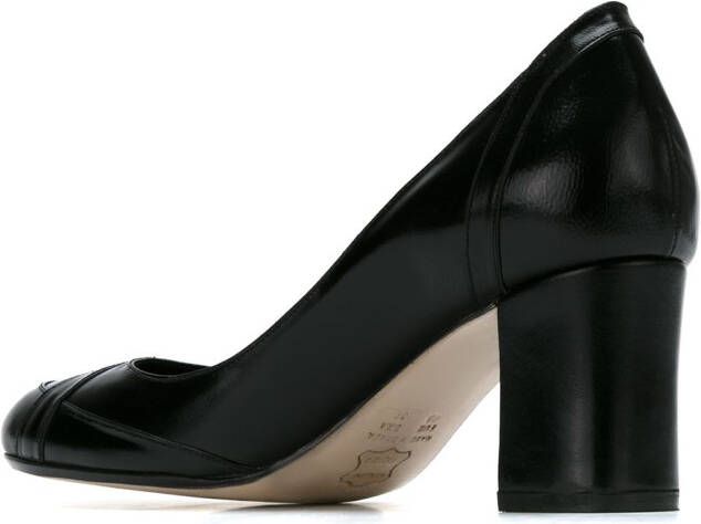 Sarah Chofakian leather pumps Zwart