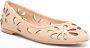 Sarah Chofakian leren ballerinas Beige - Thumbnail 2