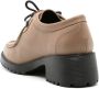 Sarah Chofakian Leren Oxford schoenen Bruin - Thumbnail 3