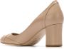 Sarah Chofakian Leren pumps Beige - Thumbnail 3