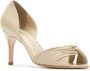 Sarah Chofakian Leren pumps Beige - Thumbnail 2