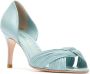 Sarah Chofakian Leren pumps Blauw - Thumbnail 2