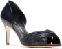 Sarah Chofakian Leren pumps Blauw - Thumbnail 2