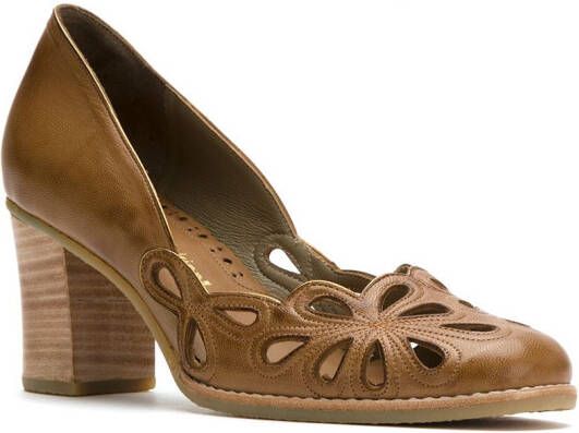 Sarah Chofakian leather pumps Bruin