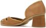 Sarah Chofakian leren pumps Bruin - Thumbnail 3