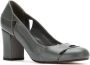 Sarah Chofakian Leren pumps Grijs - Thumbnail 2