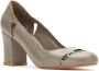 Sarah Chofakian Leren pumps Groen - Thumbnail 2