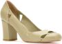 Sarah Chofakian Leren pumps Groen - Thumbnail 2