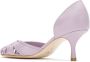 Sarah Chofakian Leren pumps Paars - Thumbnail 3