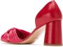 Sarah Chofakian Leren pumps Rood - Thumbnail 3