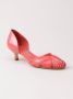 Sarah Chofakian leren pumps Rood - Thumbnail 2