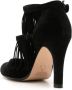 Sarah Chofakian Jean 75 pumps met franje Zwart - Thumbnail 3