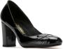 Sarah Chofakian Leren pumps Zwart - Thumbnail 2