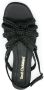Sarah Chofakian Leren sandalen Zwart - Thumbnail 3