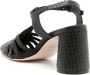 Sarah Chofakian Leren sandalen Zwart - Thumbnail 3