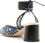Sarah Chofakian Lilibet sandalen met enkelband Blauw - Thumbnail 3