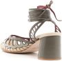 Sarah Chofakian Lilibet sandalen met enkelband Groen - Thumbnail 3