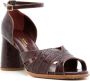 Sarah Chofakian Lucie leren sandalen Bruin - Thumbnail 2