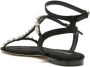 Sarah Chofakian Lumière leren sandalen Zwart - Thumbnail 3