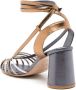 Sarah Chofakian Lupita sandalen met metallic bandjes - Thumbnail 3