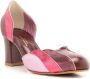 Sarah Chofakian Lygia 60mm leren pumps Roze - Thumbnail 2