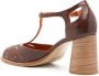Sarah Chofakian Manchester sandalen met hoge hak Bruin - Thumbnail 3