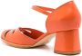 Sarah Chofakian Melaine uitgesneden sandalen Oranje - Thumbnail 3