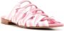Sarah Chofakian Mia slippers met streepdetail Roze - Thumbnail 2