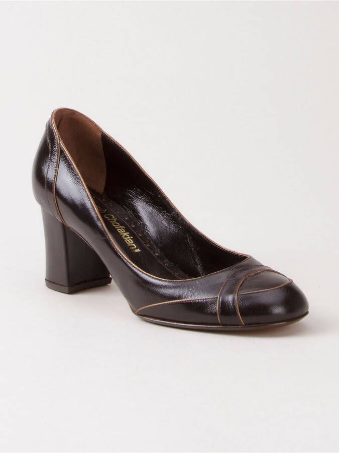 Sarah Chofakian mid-heel pumps Bruin