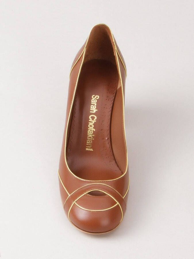 Sarah Chofakian mid-heel pumps Bruin