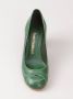 Sarah Chofakian mid-heel pumps Groen - Thumbnail 4