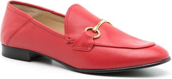 Sarah Chofakian Milao leren loafers Rood