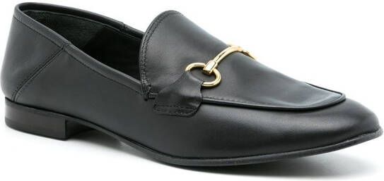 Sarah Chofakian Milao leren loafers Zwart