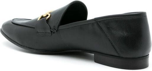 Sarah Chofakian Milao leren loafers Zwart