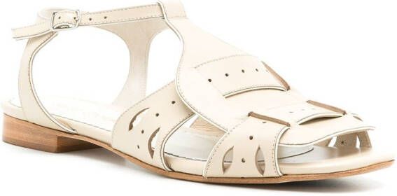 Sarah Chofakian Miller sandalen Beige