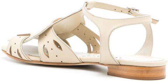 Sarah Chofakian Miller sandalen Beige