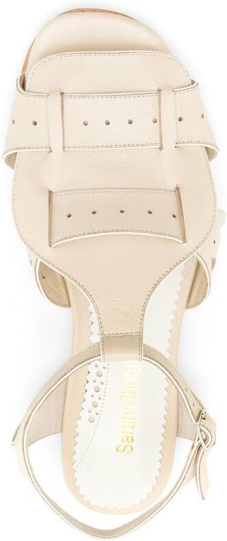 Sarah Chofakian Miller sandalen Beige