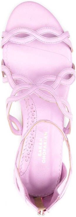 Sarah Chofakian Naomi II sandalen Paars