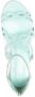 Sarah Chofakian Naomi leren sandalen Blauw - Thumbnail 4