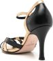 Sarah Chofakian Olga sandalen met metallic-effect Zwart - Thumbnail 3