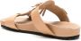Sarah Chofakian Oregon leren sandalen Beige - Thumbnail 3