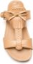 Sarah Chofakian Oregon leren sandalen Beige - Thumbnail 4
