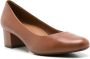 Sarah Chofakian Pomel pumps met ronde neus Bruin - Thumbnail 2