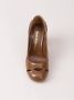 Sarah Chofakian chunky heel pumps Bruin - Thumbnail 4