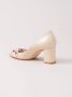 Sarah Chofakian chunky heel pumps Wit - Thumbnail 3