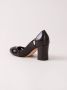 Sarah Chofakian pumps met chunky hak Zwart - Thumbnail 3